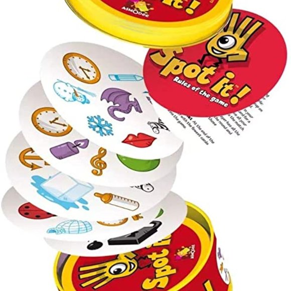 Spot It Cards Kid English Game Family Party Playing Cards - Picture 2 of 6